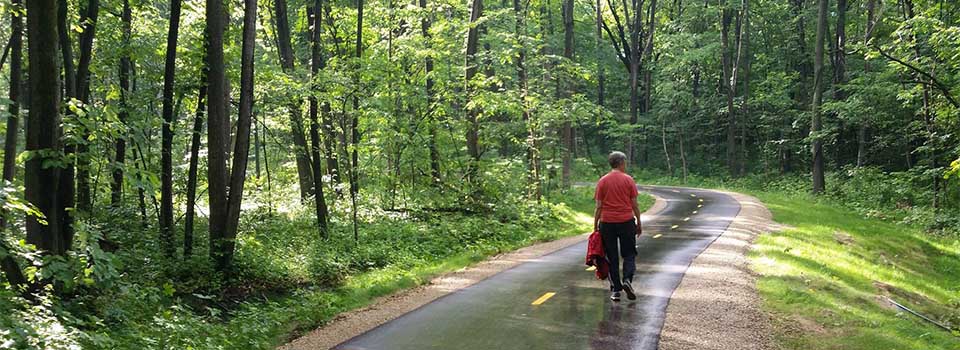 Peace Trail Bike Path Beloit Janesville Rock County Rock Trail Coalition Big Hill Park
