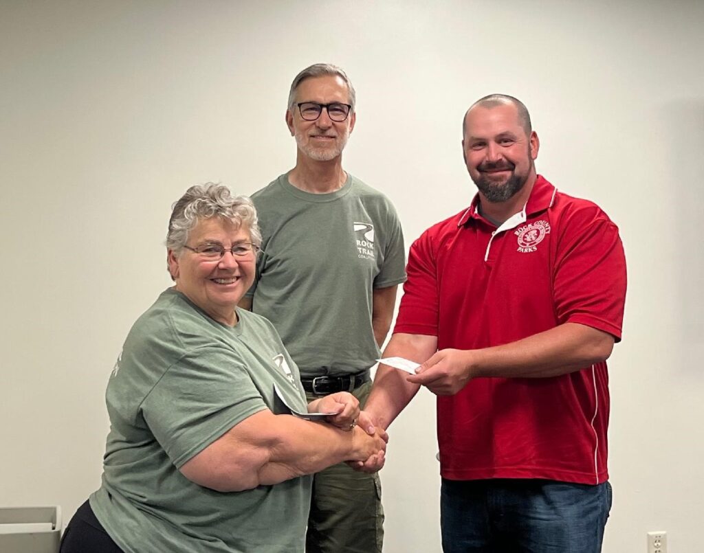 RTC Johnson-Stankus Present money to Rock County Parks 2022 - Rock ...